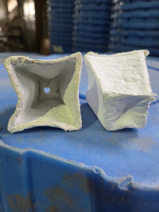 Factory Seconds Docupots. A little malformed but a seed pot that is just as good.